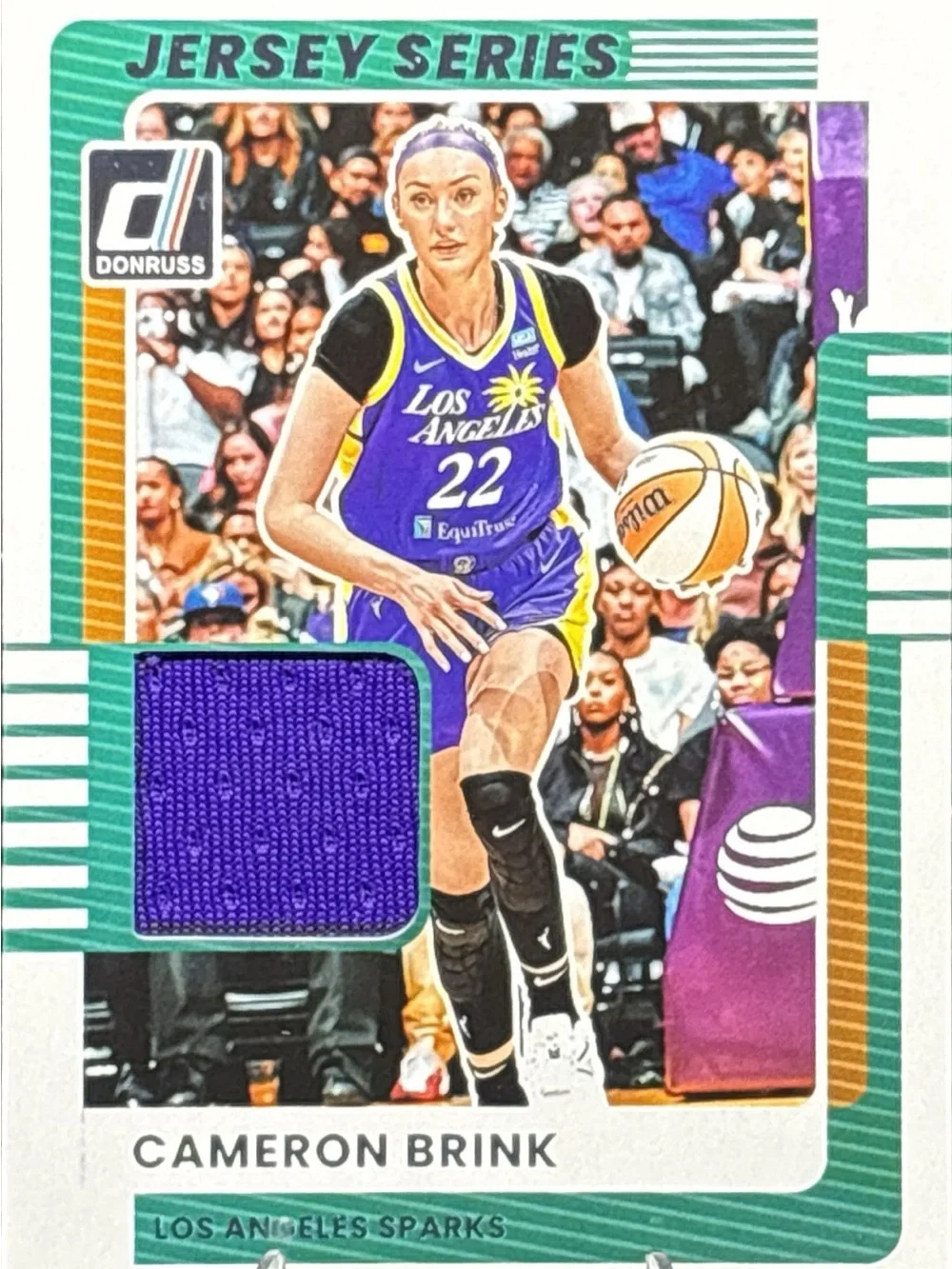 Panini Donruss Cameron Brink Los Angeles Sparks Memorabilia Basketball Card